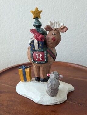 Eddie Walker Midwest of Cannon Falls Rudolph Woodland Creatures & Gifts Figure